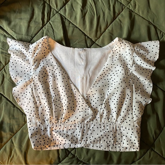 Polka dot blouse - Picture 4 of 5